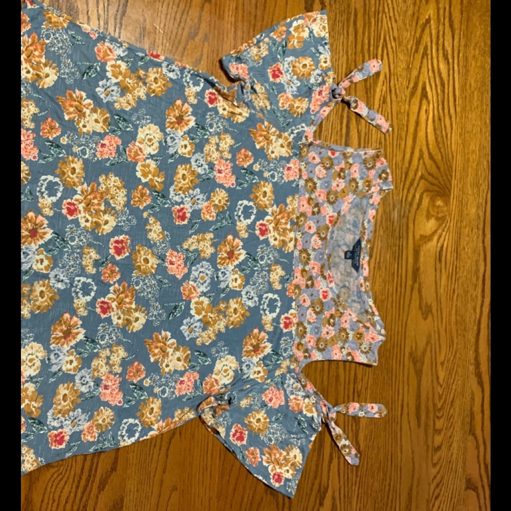 Lucky brand off the shoulder blouse